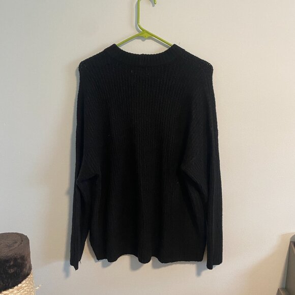 American Eagle Black Knit Sweater - EUC - Picture 5 of 5